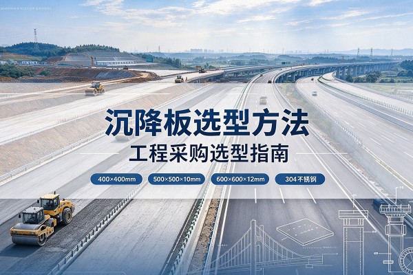 霞浦沉降板选择方法