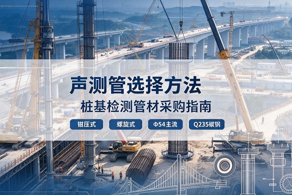 霞浦声测管选型标准