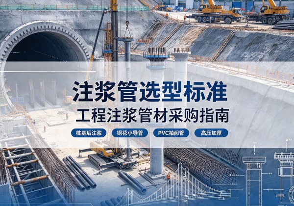 霞浦注浆管选型标准